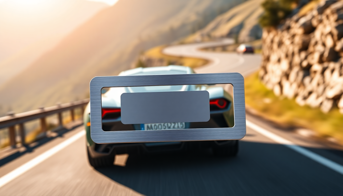 Elevate Your Ride: Discover Targado, the Stylish Car License Plate Holder