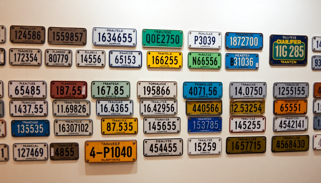 The Evolution of License Plates: From Functional to Fashionable