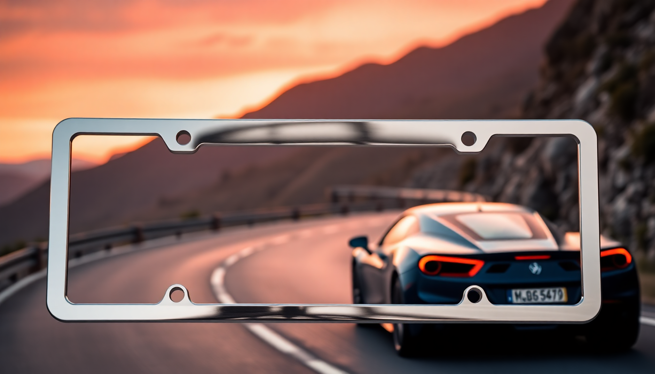 Elevate Your Ride: Discover the Stylish Targado License Plate Holder